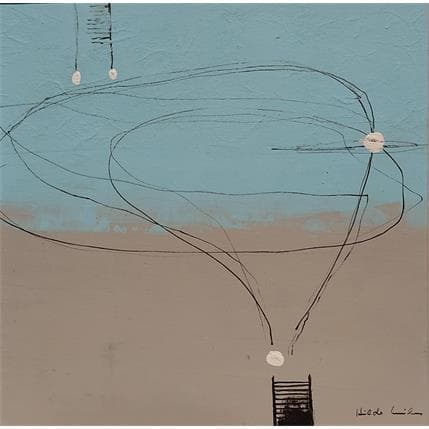 Peinture LN133 par Wilms Hilde | Tableau  Collage