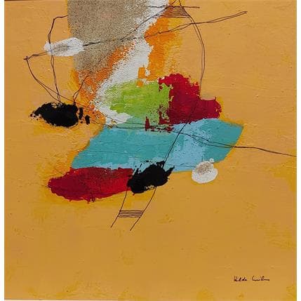 Painting LN139 by Wilms Hilde | Painting Gluing