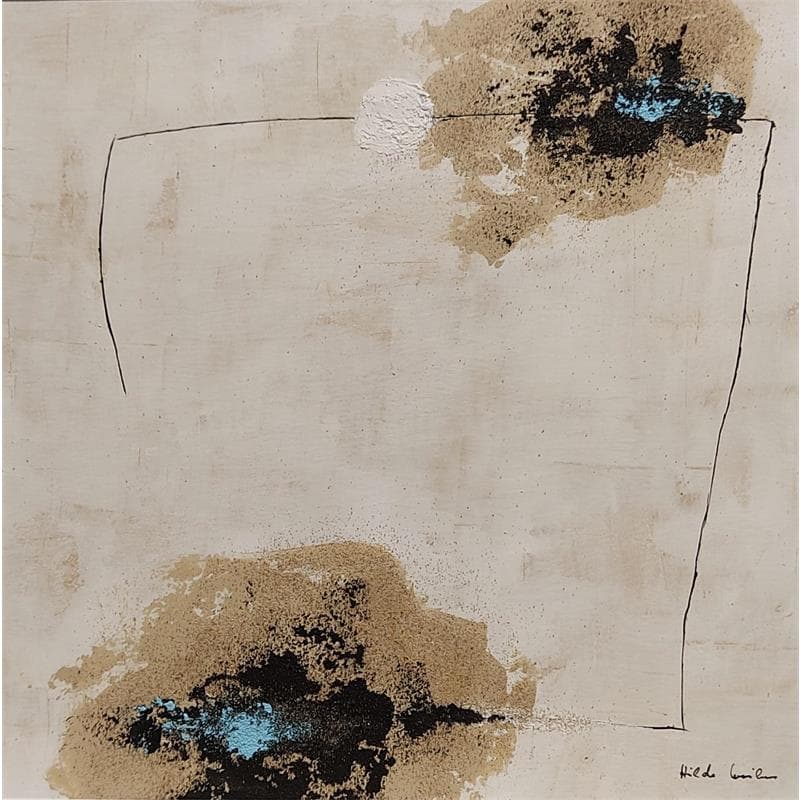 Peinture LN140 par Wilms Hilde | Tableau Collage