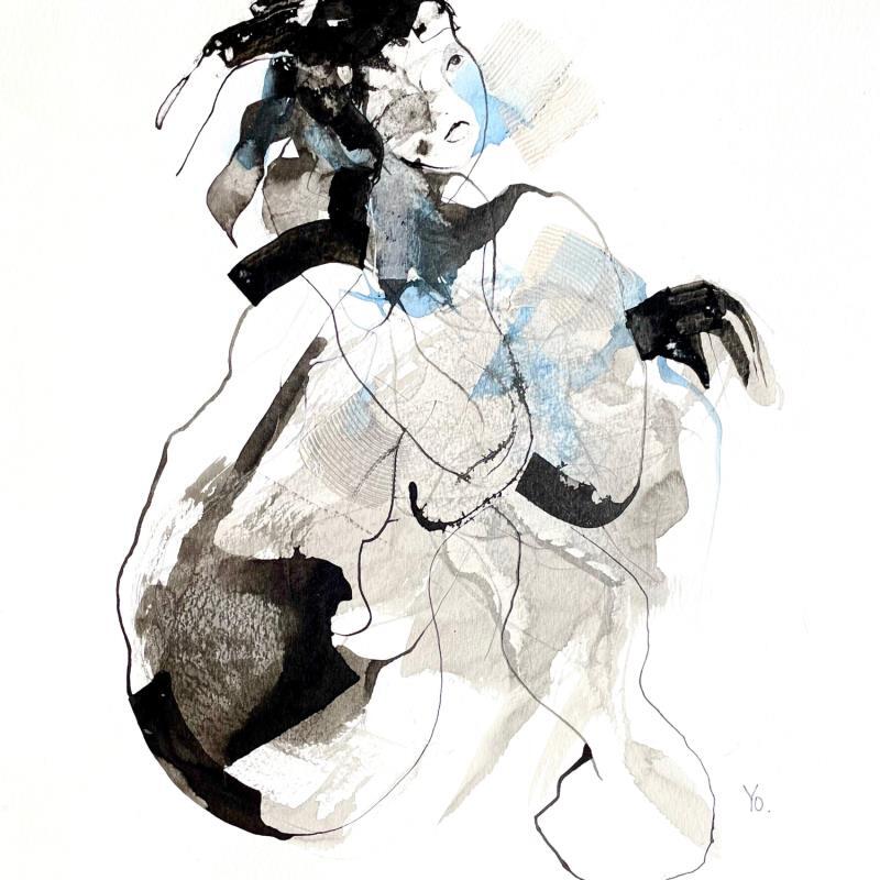 Painting Si tu le veux bien by YO | Painting Ink