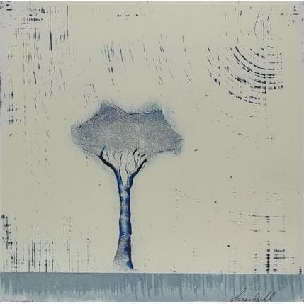 Painting #278 by ChristophL | Painting Raw art Acrylic, Wood Landscapes