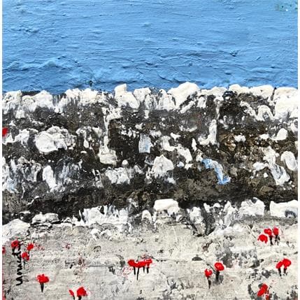 Painting M513 by Moracchini Laurence | Painting Abstract Acrylic