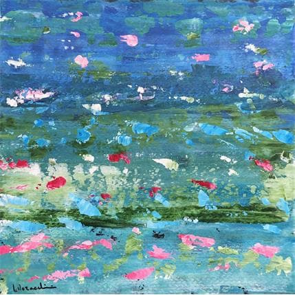 Painting V321 by Moracchini Laurence | Painting Abstract Acrylic