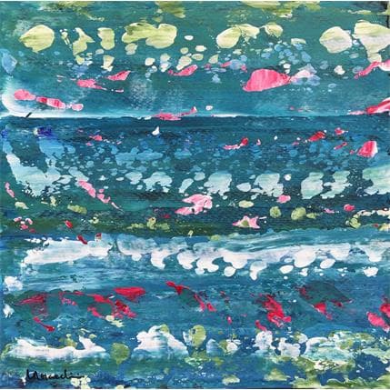 Painting V322 by Moracchini Laurence | Painting Abstract Acrylic