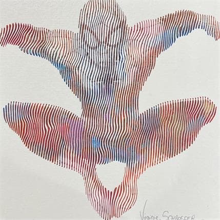 Painting Spiderman by Schroeder Virginie | Painting Pop-art Acrylic Pop icons