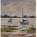 Peinture Voiliers par Lallemand Yves | Tableau Figuratif Paysages Marine Acrylique