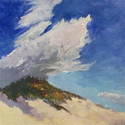 Painting Campers Delight by Carrillo Cindy | Painting Figurative Oil Landscapes