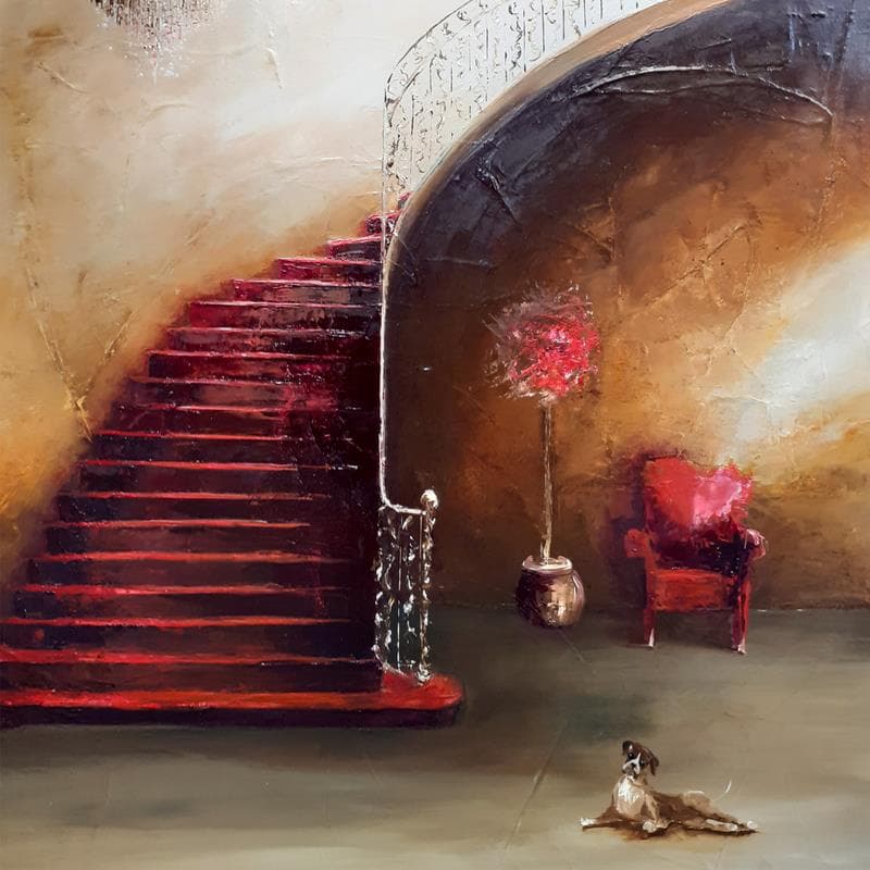 Painting What else by Vinnie | Painting Figurative Life style Oil