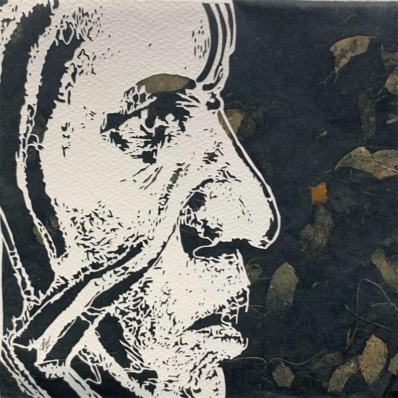 Painting Still Standing by Louafi Valentine | Painting Figurative Portrait