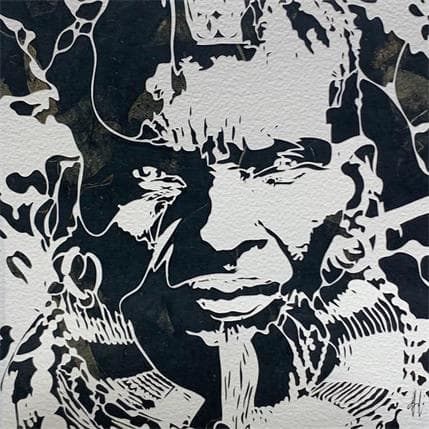 Peinture Seeking Truth par Louafi Valentine | Tableau Figuratif Portraits