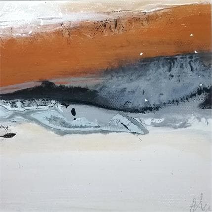 Peinture Ode à l'essentiel 2 par Han | Tableau Abstrait Paysages