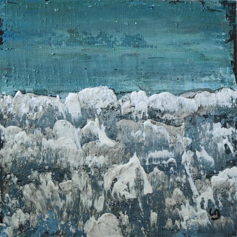 Peinture M494 par Moracchini Laurence | Tableau Abstrait Minimaliste Acrylique