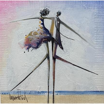 Peinture La vie au soleil par Cornée Patrick | Tableau Pop-art Acrylique