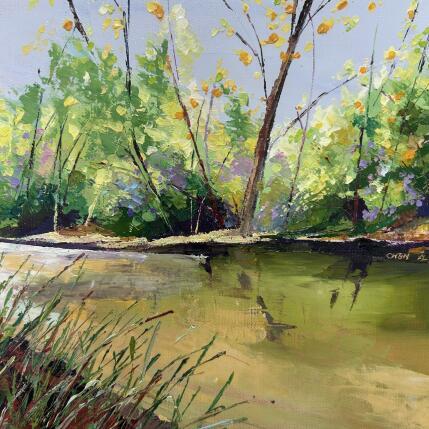 Peinture Summer creek n°2 par Chen Xi | Tableau  Huile