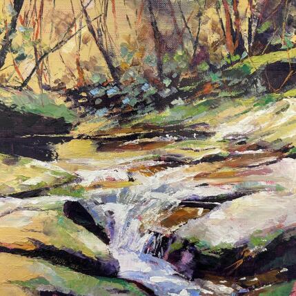 Peinture Rivière ombragée 2 par Chen Xi | Tableau  Huile