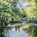 Painting Rivière Ombragée by Chen Xi | Painting Oil