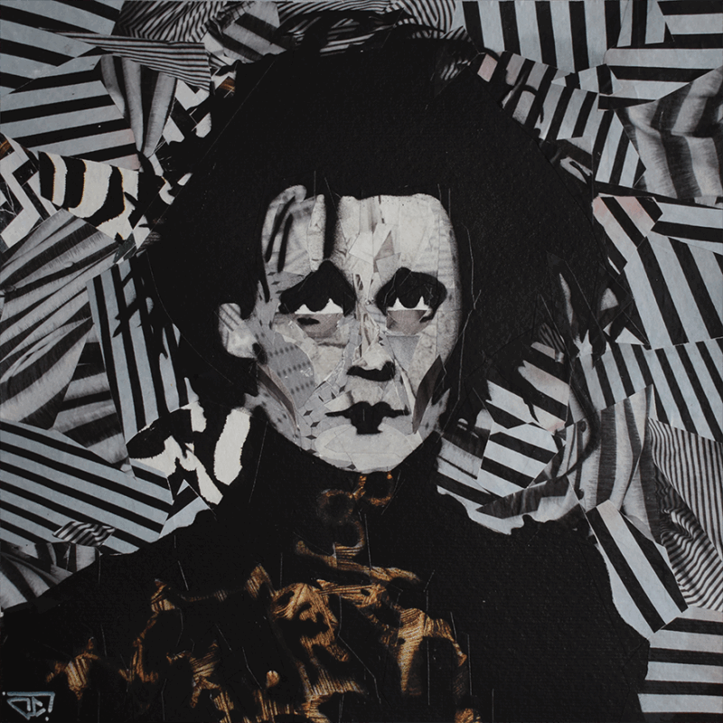 Painting Edward by G.C.Popartist | Painting Pop-art Pop icons Graffiti Acrylic