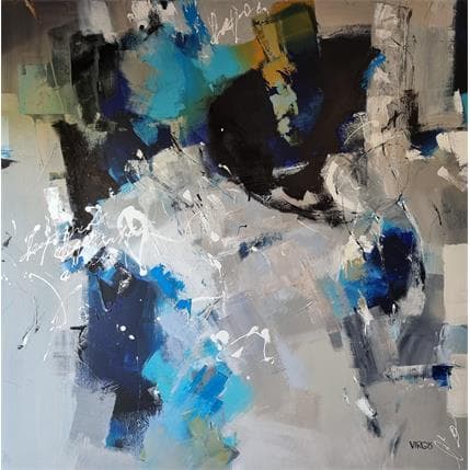 Painting Rain Messages by Virgis | Painting  Oil