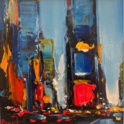 Peinture CITY EXPERIENCE par Bond Tetiana | Tableau  Huile