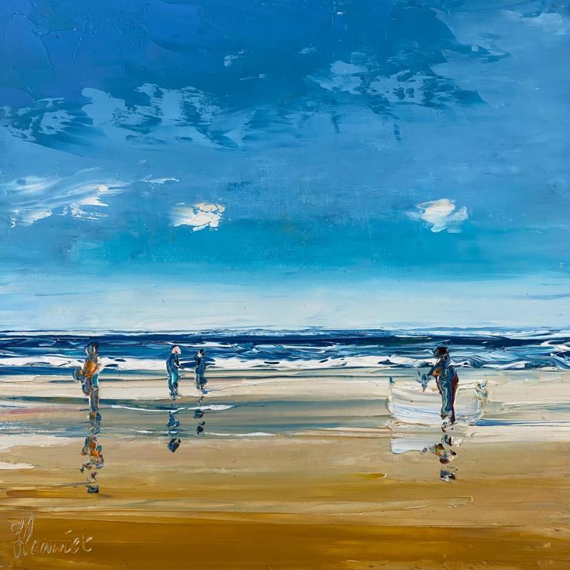 Gemälde Chant marin von Hanniet | Gemälde Öl