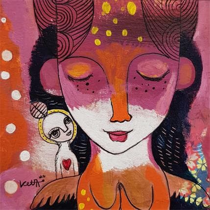 Painting La nature véritable de mon être by Ketfa Laure | Painting Acrylic