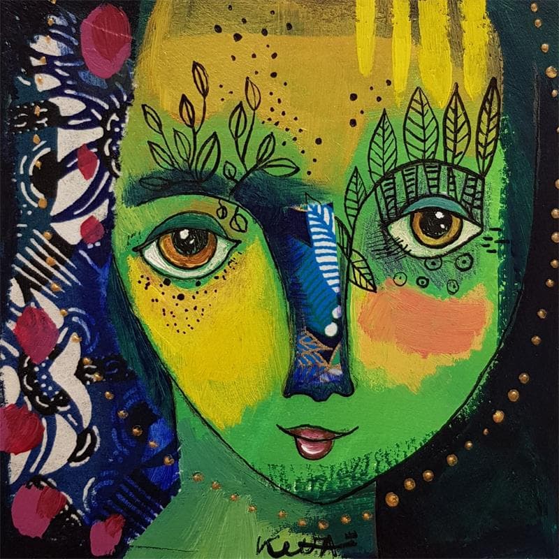 Painting L'humeur du moment by Ketfa Laure | Painting Acrylic