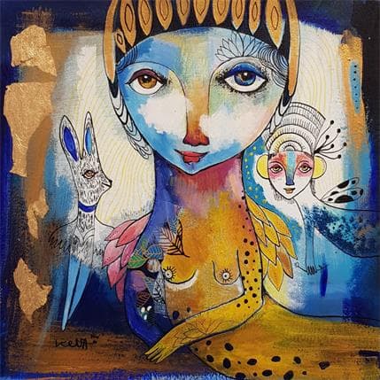 Painting Les gardiens du vivant by Ketfa Laure | Painting Acrylic