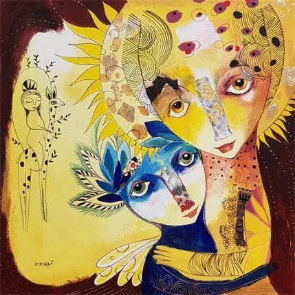 Painting Sa candeur by Ketfa Laure | Painting Acrylic