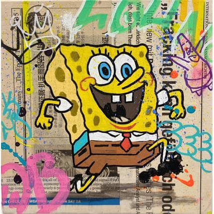 Painting Bob by Miller Jen  | Painting Street art Pop icons