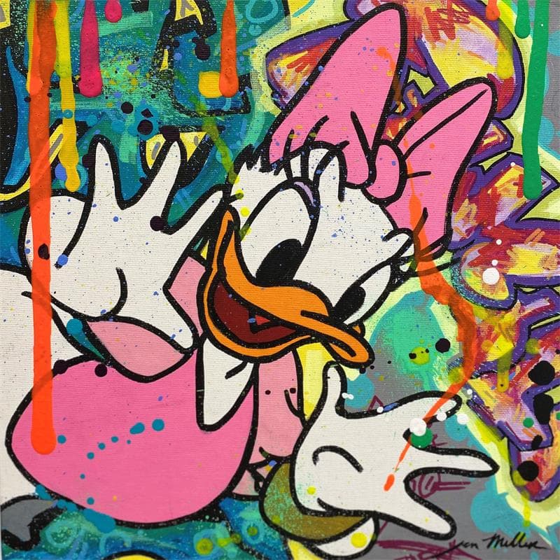 Gemälde Dais-e von Miller Jen  | Gemälde Street art Pop-Ikonen