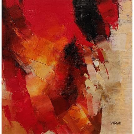 Pintura SECRECY OF A SHADOW por Virgis | Pintura Abstracto Aceite Minimalista
