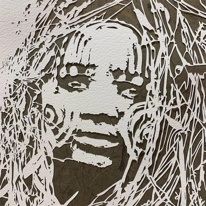 Painting Regeneration by Louafi Valentine | Painting Figurative Portrait