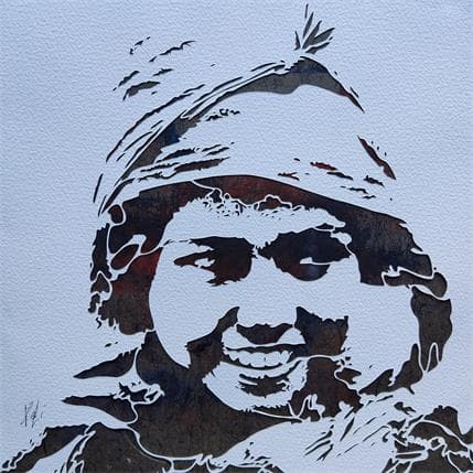 Peinture Innocence par Louafi Valentine | Tableau Figuratif Portraits