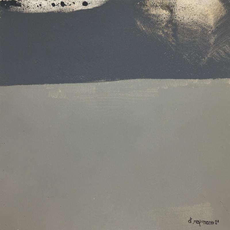 Peinture MERC par Reymann Daniel | Tableau Abstrait Minimaliste Acrylique