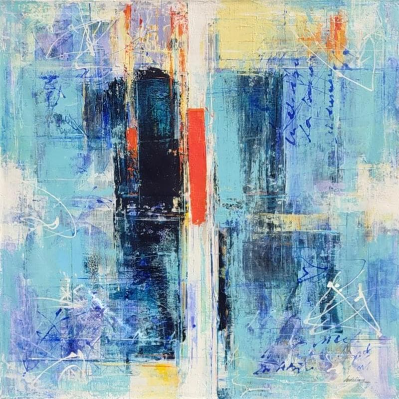 Gemälde Poemas von Silveira Saulo | Gemälde Acryl