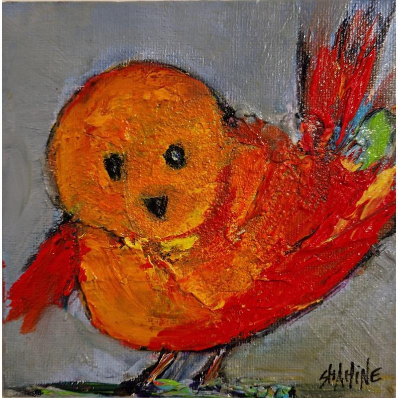Peinture Chanson par Shahine | Tableau Huile