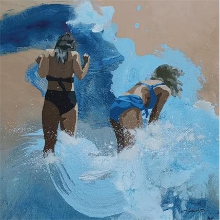 Pintura Splash féminin por Sand | Pintura Figurativo Acrílico Iconos pop, Life style