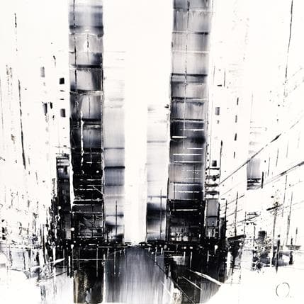 Peinture Instinct par Rey Julien | Tableau Figuratif Acrylique Urbain