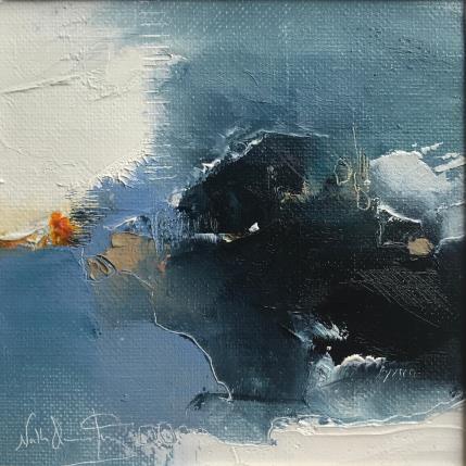Peinture Lueur à l'horizon par Dumontier Nathalie | Tableau  Huile