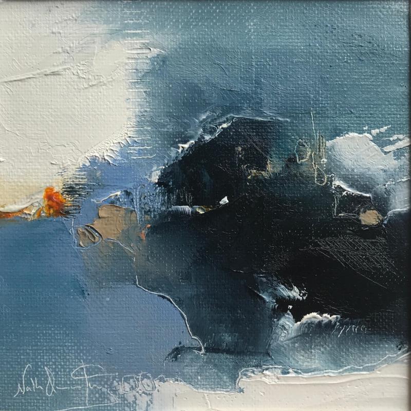 Peinture Lueur à l'horizon par Dumontier Nathalie | Tableau Huile