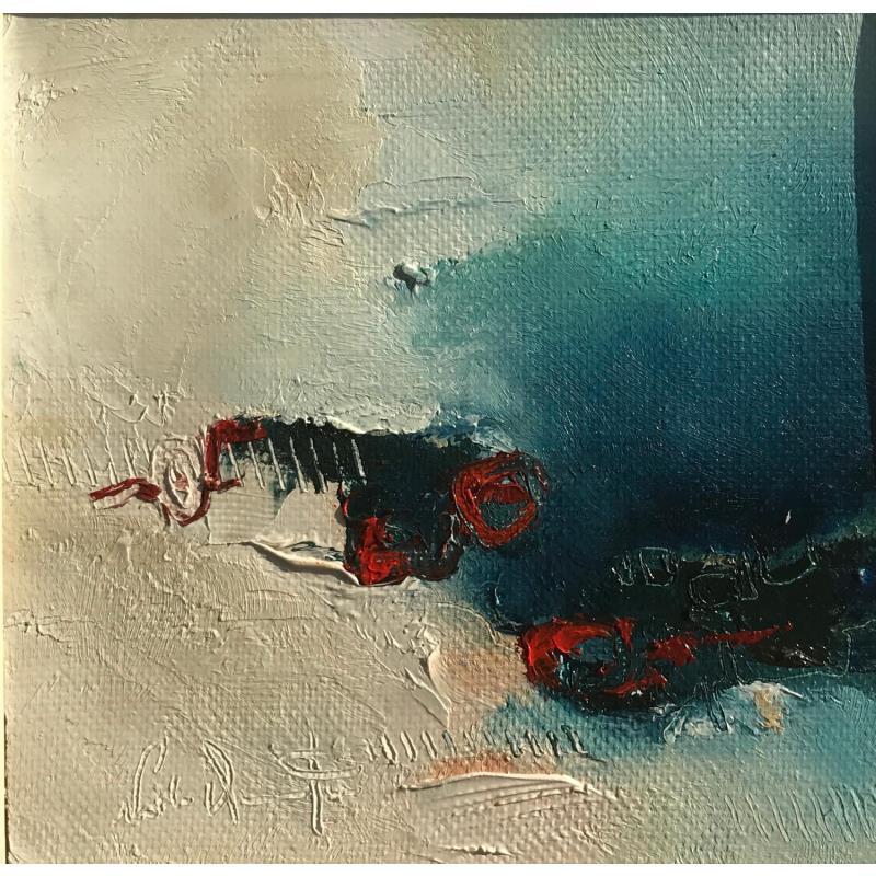 Painting Puis dans la campagne by Dumontier Nathalie | Painting Oil