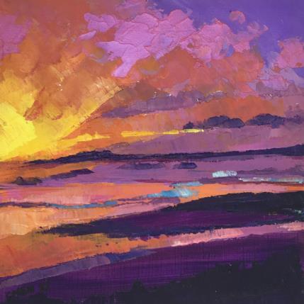 Painting Cloudscape n°23 by Chen Xi | Painting Figurative Oil Landscapes