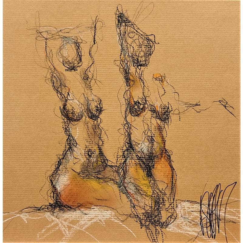 Gemälde Roxane von Sahuc François | Gemälde Figurativ Akt Acryl