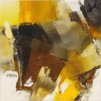 Painting Around the light by Virgis | Painting Abstract Oil Minimalist