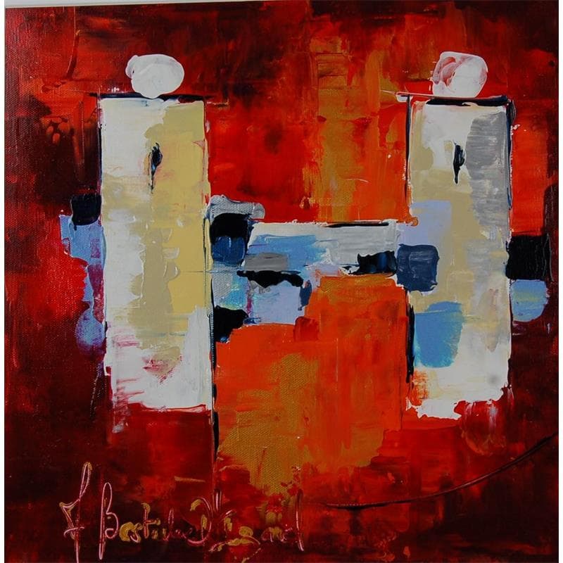 Painting dali by Bastide d´Izard Armelle | Painting Raw art Pop icons Architecture Acrylic