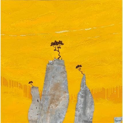 Gemälde La présence von Lemonnier  | Gemälde Figurativ Landschaften