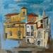 Peinture Karm el Zeytoun par Dagher Leyla | Tableau Urbain