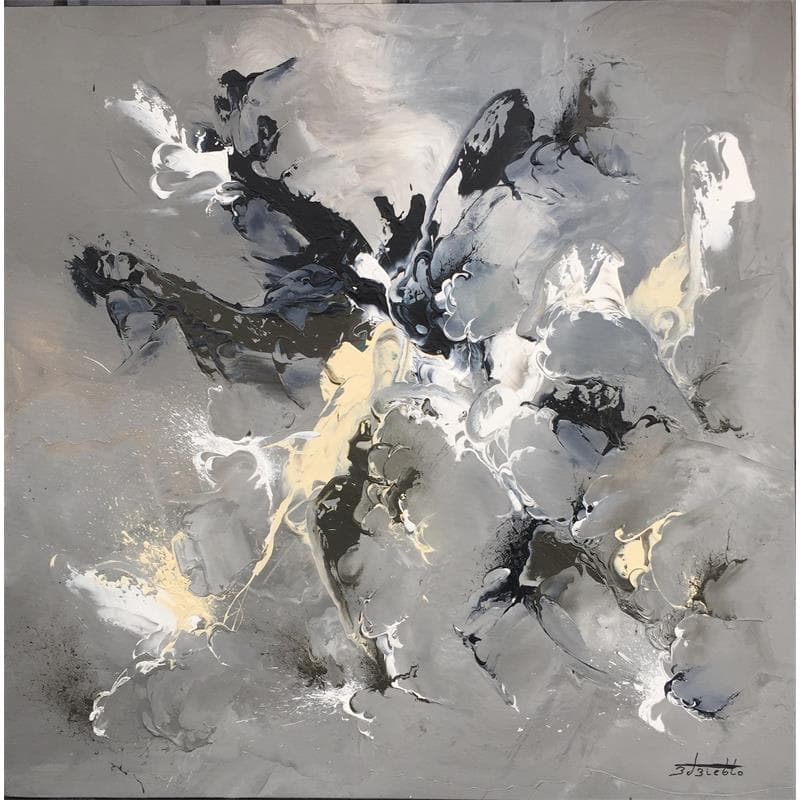 Peinture 01.01.09 par Zdzieblo Thierry | Tableau Abstrait Minimaliste Acrylique