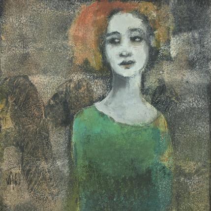 Painting Il y a longtemps by VAG | Painting Acrylic Pop icons