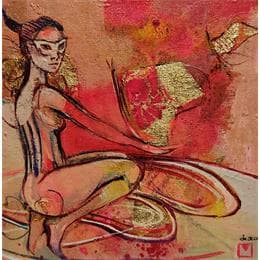 Pintura She por Machi | Pintura Figurativo Aceite, Acrílico Iconos pop, Life style